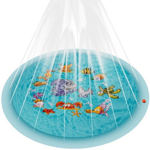 Kruzzel Inflatable Water Fountain "Sea Animals" 170cm