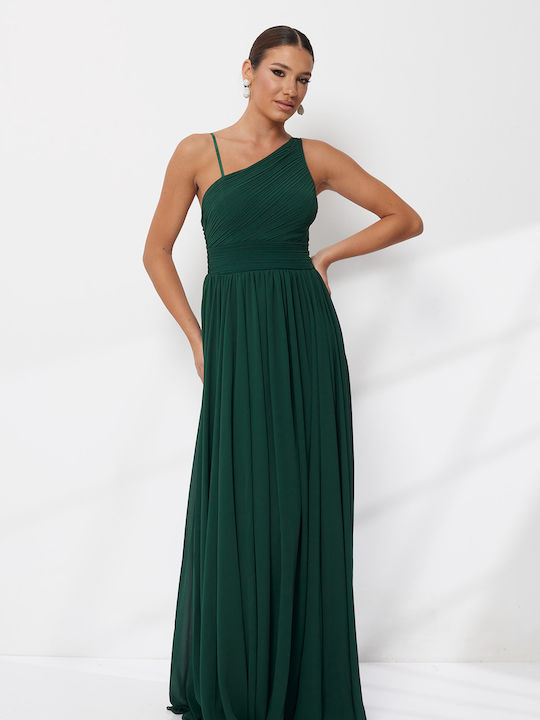 Maxi Dress for Wedding / Baptism Green