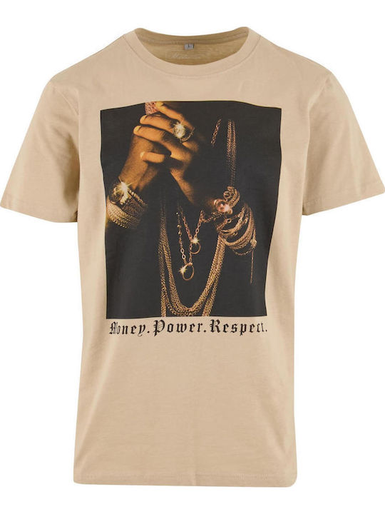 Money Power T-Shirt Beige