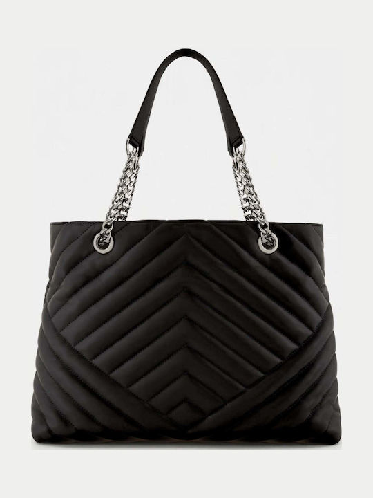 Geantă de damă Shopper De umăr Neagră