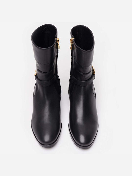 Dolce & Gabbana Biker Boots Black