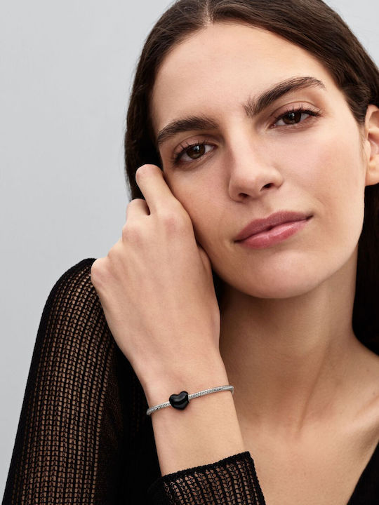 Pandora Halskette Talisman mit Design Herz aus Silber