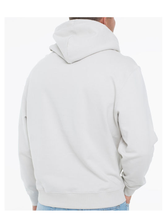 Sweatshirt with Hood Beige