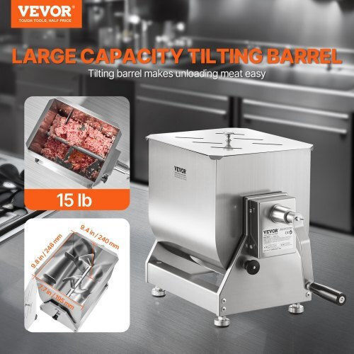 Vevor Commercial Meat Grinder SYRLJBJKQXK16O0YZ001V0