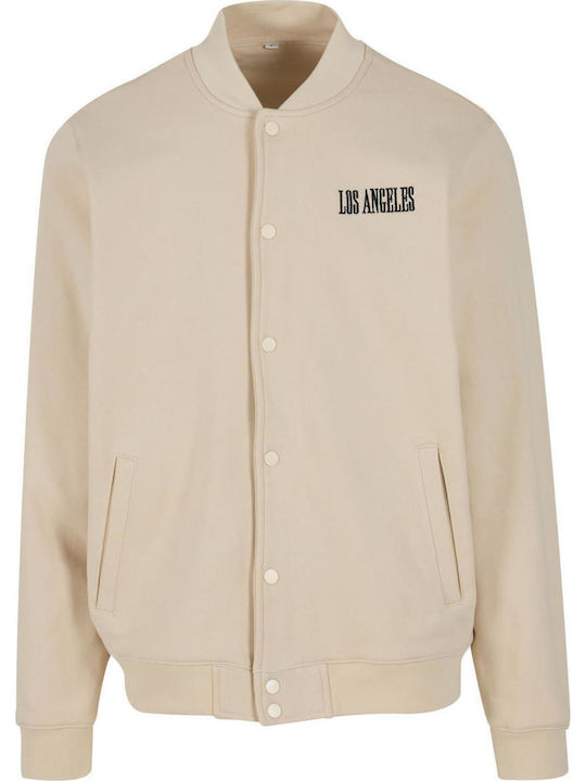 Collegejacke Jacke Sand