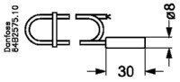 Outdoor Temperature Sensor Eks 211 Ntc 5000 3.5m 40-80 °c