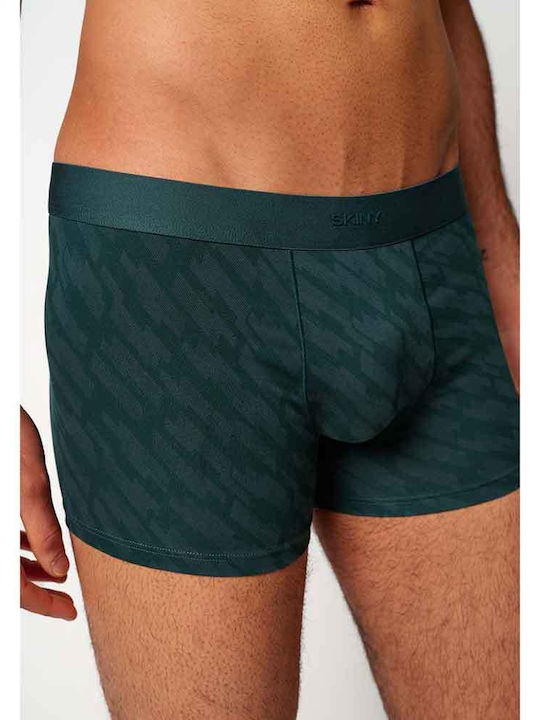 Slipuri pentru bărbați Dark Green 2Pachet