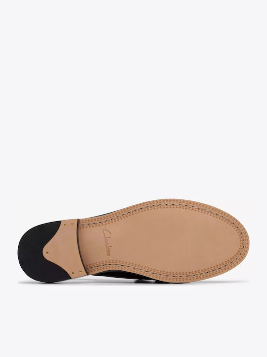Straven Slingback Loafers Δερμάτινα Γυναικεία Loafers σε Μαύρο Χρώμα
