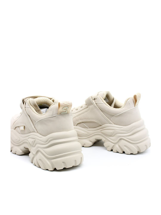 Galactica Γυναικεία Sneakers Μπεζ