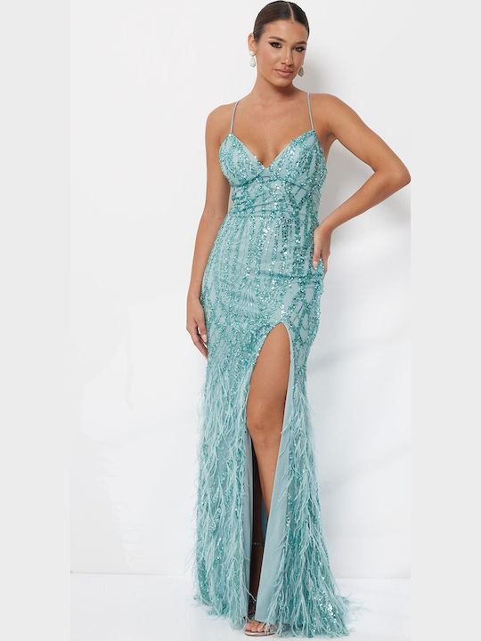 Maxi Abendkleid Türkis