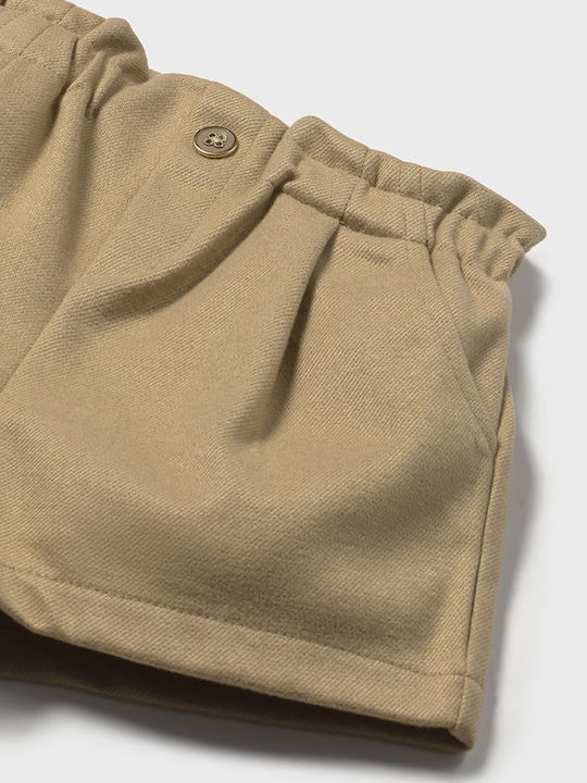 Kids' Shorts/Bermudas Fabric Camel