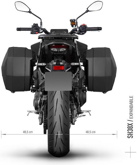 Side Case Racks Y0mt94if 3p System Yamaha MT-09 '24-'25 Shad