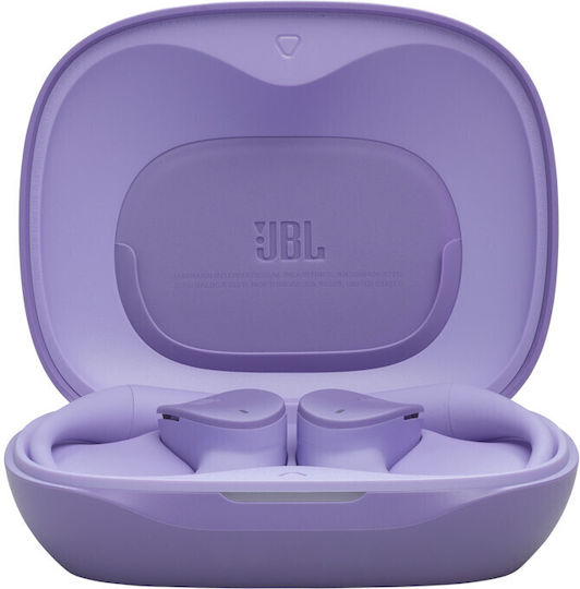 JBL Sense Lite Open Ear Bluetooth Handsfree Earphones with Sweat Resistance and Charging Case Purple