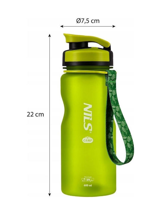 Nils Wasserflasche Kunststoff 600ml Grün