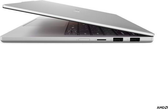 Lenovo IdeaPad Slim 5 13ARP10 13.3" IPS FHD+ (Ryzen 7-7735HS/16GB/1TB SSD/No OS) Gri Cloud (Tastatură Engleză Internațională)