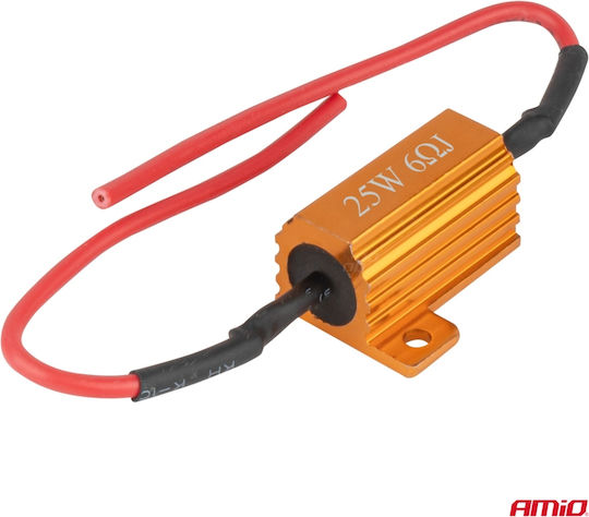 Резистор Canbus Led Крушки 6Ω 25W Amio-04092