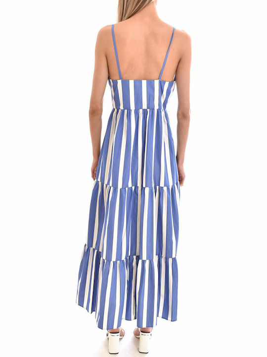 Rochie De Vară Maxi Albastru Cornflower