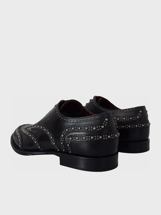 Dolce & Gabbana Pantofi Oxford Bărbați Negri