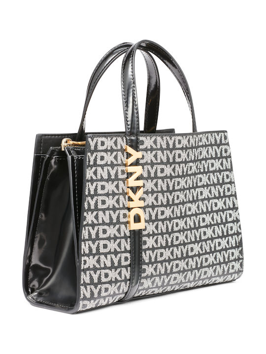 Damen Satchel Tasche Schwarz