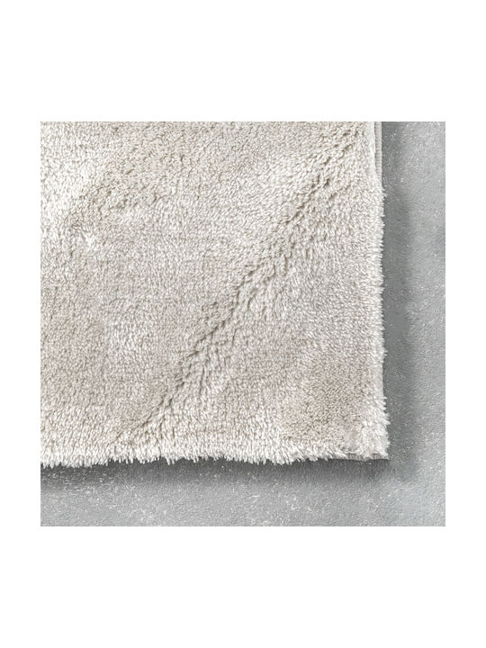 Saray Home Deluxe Anti-slip Rug Rectangular Furry Ivory Coast