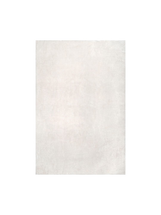 Saray Home Deluxe Anti-slip Rug Rectangular Furry Ivory Coast