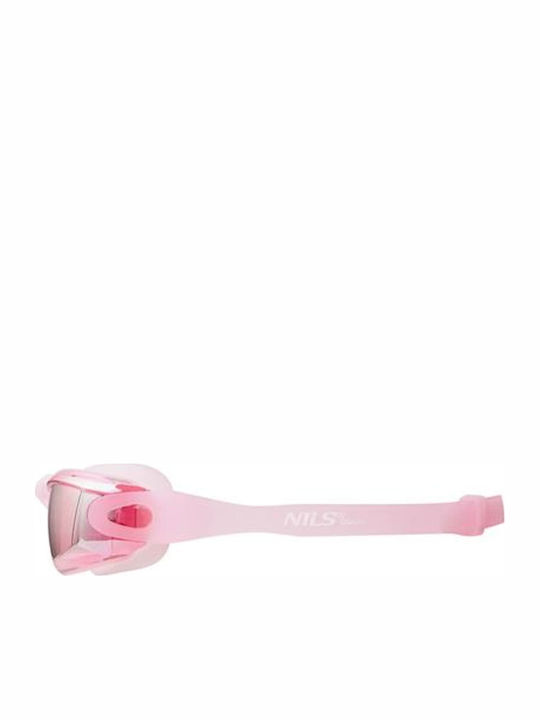Nils Swimming Goggles Adults with Anti-fog Lenses Pink