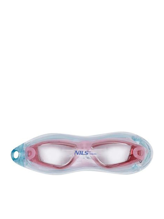 Nils Swimming Goggles Adults with Anti-fog Lenses Pink