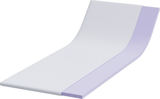vidaXL Ανώστρωμα Μονό Polyester 80x200x3.5εκ.