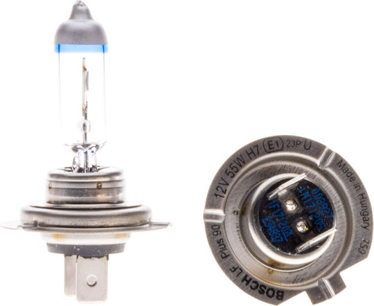 Bosch Lamps Car H7 Halogen 3000K Warm White 12V 55W 1pcs