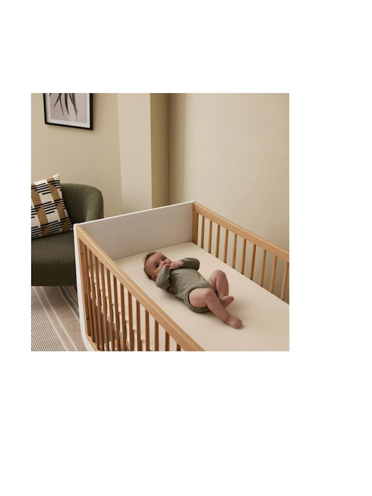 Snuz Baby Sheets Set Crib Cotton Beige 70x140cm 2pcs