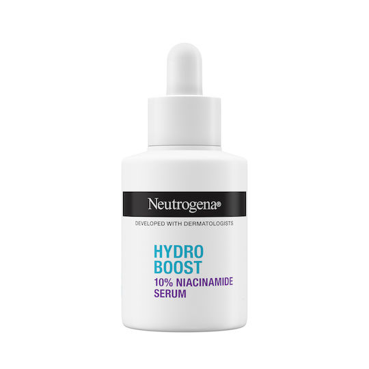 Neutrogena Hydro Boost Niacinamide Moisturizing Serum Face with Niacinamide & Hyaluronic Acid for Radiance & Imperfections 30ml