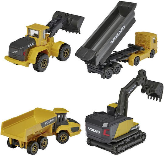 Majorette Excavator Construction Vehicles Volvo Construction Giftpack