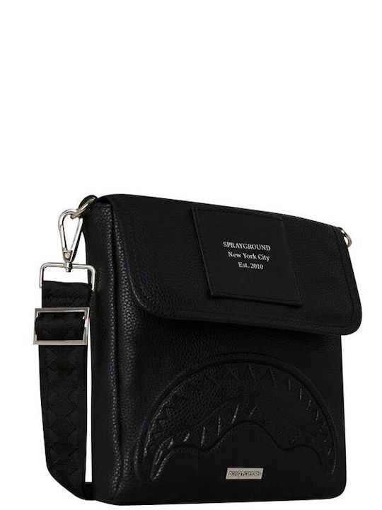 Night Sky Ανδρική Τσάντα Ώμου / Χιαστί Μαύρη