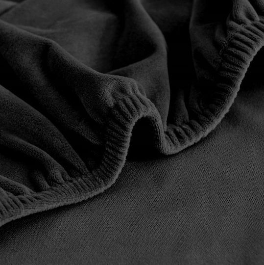 Ubieramy Meble Elastische Abdeckung für Stuhl Schwarz 1Stück