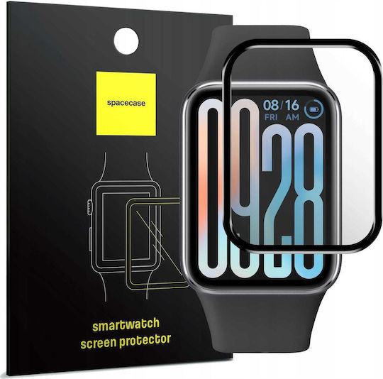 Hybrid Glass Xiaomi Smart Band 9 Pro Spacecase Smartwatch Hybrid Anti-Scratch Screen Protector Black 5905719117252