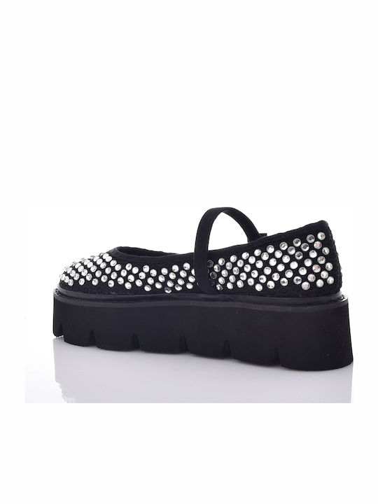 Women's Moccasins in Black Color