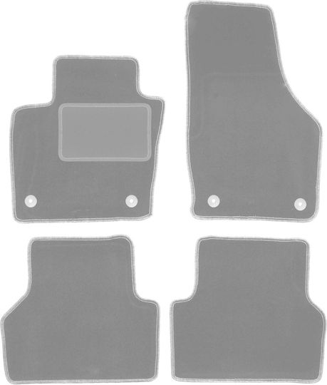 Gray Car Mats Audi Q3 I 8u Suv 2011-2018