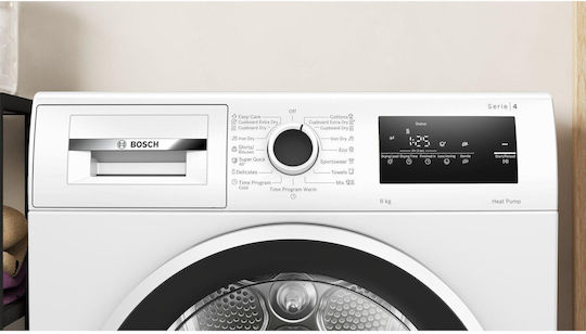Bosch Serie 4 Wäschetrockner 8kg mit Wärmepumpe