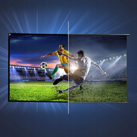Extralink Οθόνη Προβολής Projector Δαπέδου με Λόγο Εικόνας 16:9 220x125cm / 100"