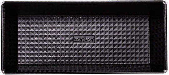 Zenker Backform Rechteckig Antihaft Schwarz Metallisch 25cm