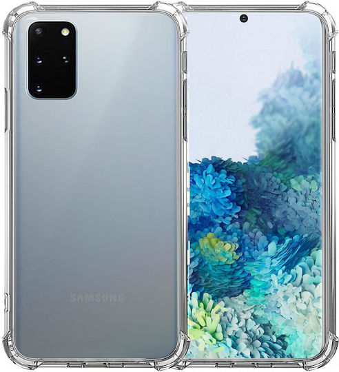Samsung S20 Plus Shockproof Case Transparent Silicone Anti-drop Corners Plastic Back Ishield Clear