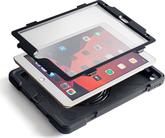 TechAir Flip Cover Ανθεκτική Μαύρη (iPad 10.2 7th, 8th, 9th Gen)