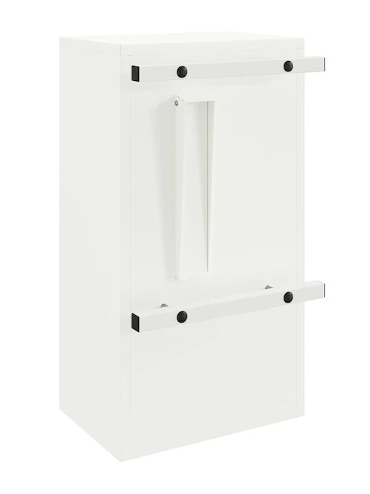 vidaXL Γραμματοκιβώτιο Εξωτερικού Χώρου Inox σε Λευκό Χρώμα 30x23x55cm vidaXL Γραμματοκιβώτιο Εξωτερικού Χώρου Inox σε Λευκό Χρώμα 30x23x55cm
