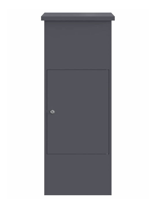 vidaXL Γραμματοκιβώτιο Εξωτερικού Χώρου Inox σε Γκρι Χρώμα 44.5x29x110.5cm vidaXL Γραμματοκιβώτιο Εξωτερικού Χώρου Inox σε Γκρι Χρώμα 44.5x29x110.5cm