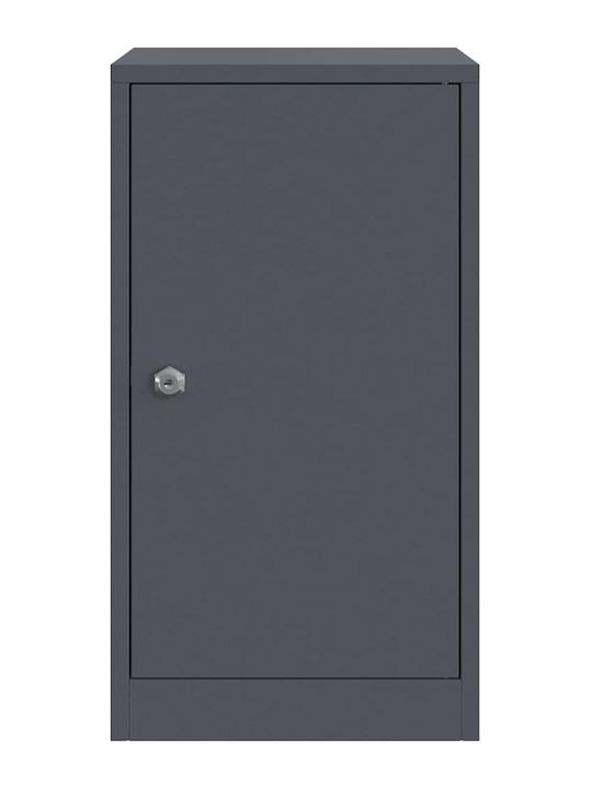 vidaXL Cutie Poștală pentru Exterior Inox în Culoarea Gri 30x23x55cm