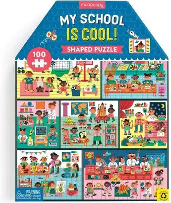 Παιδικό Puzzle Σχολείο για 5+ Ετών 100pcs Mudpuppy