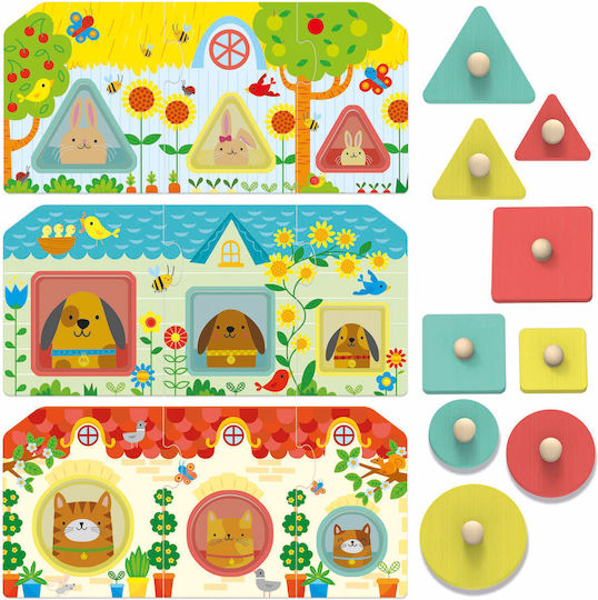Headu Παζλ Montessori Educational Game Knowledge for 2-4 Years Old