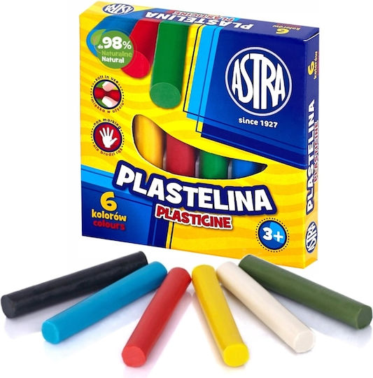 Astra Knetmassen in Box 6Stück