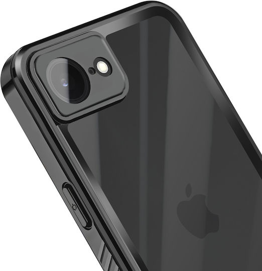 Redpepper Integral Hülle iPhone 16e Wasserdicht IP68 Stoßfest Schwarz