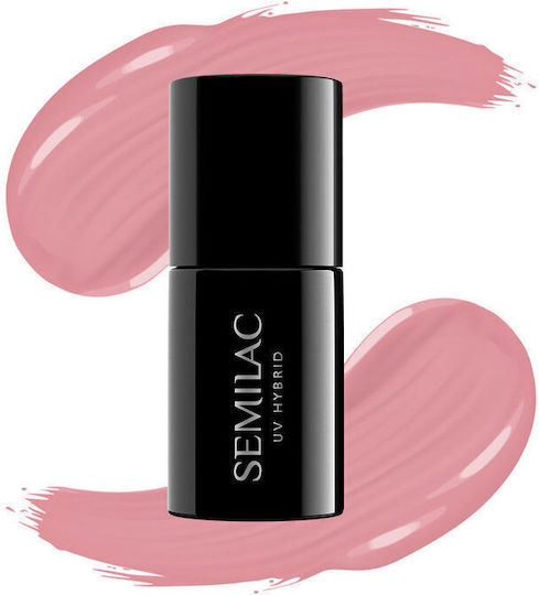 Semilac Classic Ημιμόνιμο Βερνίκι Νυχιών 581 Delicate Coral 7ml